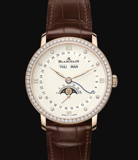 Blancpain Villeret Watch Review Villeret Quantième Complet Replica Watch 6264 2987 55B